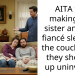 AITA for making my sister and her fiancé sleep on the couch after they showed up uninvited?