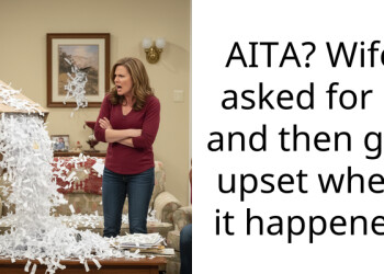 AITA? Wife asked for it and then got upset when it happened