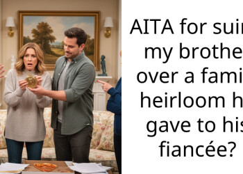 AITA for suing my brother over a family heirloom he gave to his fiancée?