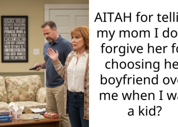 AITAH for telling my mom I don’t forgive her for choosing her boyfriend over me when I was a kid?