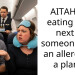 AITAH for eating nuts next to someone with an allergy on a plane?