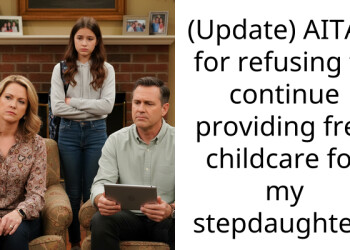 (Update) AITAH for refusing to continue providing free childcare for my stepdaughter?