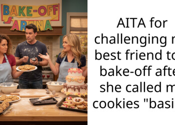 AITA for challenging my best friend to a bake-off after she called my cookies “basic”?