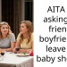 AITA for asking my friend’s boyfriend to leave my baby shower?