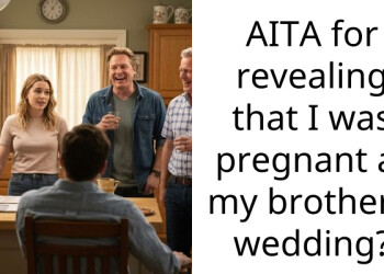 AITA for revealing that I was pregnant at my brother’s wedding?