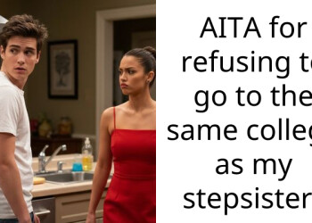 AITA for refusing to go to the same college as my stepsister?