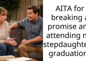 AITA for breaking a promise and attending my stepdaughter’s graduation?