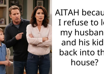 AITAH because I refuse to let my husband and his kids back into the house?