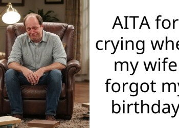 AITA for crying when my wife forgot my birthday