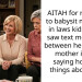 AITAH for refusing to babysit my sister in laws kids after i saw text messages between her and my mother in law saying horrible things about me.