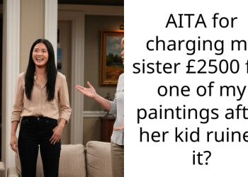 Family Torn As Redditor Demands High Compensation From Sister After Her Son Ruined Their Prized Artwork
