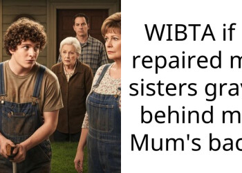 WIBTA if I repaired my sisters grave behind my Mum’s back.