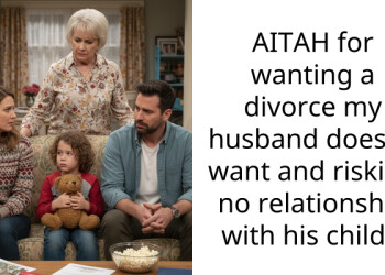 AITAH for wanting a divorce my husband doesn’t want and risking no relationship with his child?