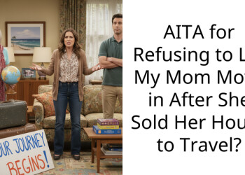 AITA for Refusing to Let My Mom Move in After She Sold Her House to Travel?