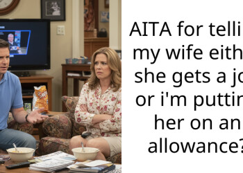AITA for telling my wife either she gets a job or i’m putting her on an allowance?