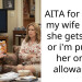 AITA for telling my wife either she gets a job or i’m putting her on an allowance?