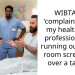 WIBTA if I ‘complain’ about my health care professional for running out of my room screaming over a tattoo.