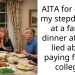 AITA for calling my stepdad out at a family dinner after he lied about paying for my college?