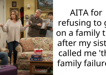 AITA for refusing to go on a family trip after my sister called me ‘the family failure’?