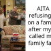 AITA for refusing to go on a family trip after my sister called me ‘the family failure’?
