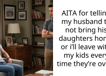 Husband Calls Me Childish for Protecting My Kids From His Daughters Who Steal and Insult Us