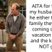 AITA for telling my husband that he either tells his family they aren’t coming on our vacation or me and the kids will NOT go?