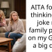 Man Tries To Convince His Girlfriend It’s Not A Big Deal That His Mom And Sister Used A Print Of Her Face For Their “Ugly Christmas Sweater” Prank