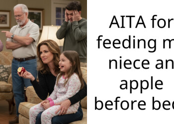 Sister Called Me A B**ch Because I Fed Her Starving Daughter Apples Before Bed