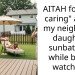 AITAH for “not caring” about my neighbor’s daughter sunbathing while being watched?