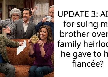 UPDATE 3: AITA for suing my brother over a family heirloom he gave to his fiancée?