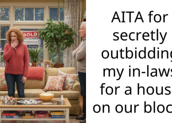 AITA for secretly outbidding my in-laws for a house on our block?