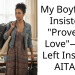 My boyfriend demanded I prove my love through obedience so I finally walked away