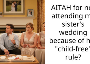 AITAH for not attending my sister’s wedding because of her “child-free” rule?
