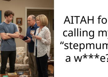 AITAH for calling my “stepmum” a w***e?