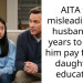 AITA for misleading my husband for years to make him pay for our daughter’s education.