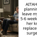 AITAH for planning to leave my wife 5-6 weeks after her knee replacement surgery?