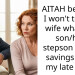AITAH because I won’t tell my wife what my son/her stepson has in savings from my late wife?