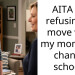 AITA for refusing to move with my mom and change schools