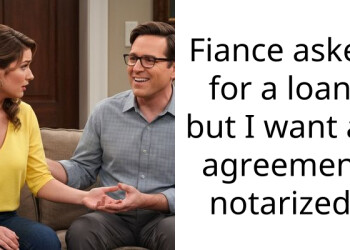 Fiance asked for a loan; but I want an agreement notarized.