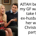 AITAH because my GF wants to take her ex-husband to her work Christmas party?