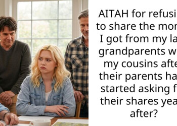 AITAH for refusing to share the money I got from my late grandparents with my cousins after their parents have started asking for their shares years after?