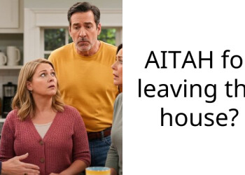 AITAH for leaving the house?