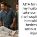 AITA for asking my husband to take our son to the hospital with him while on bedrest for serious knee injury