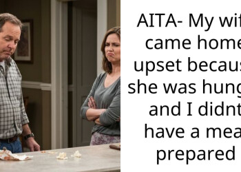 Husband Eats Without His Wife After Work, She Comes Home Hungry and Bursts Into Tears