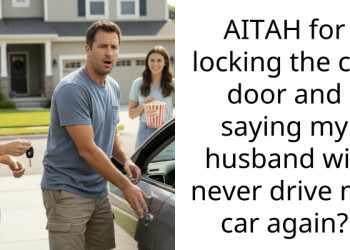 Husband Got His Own Car Stolen Leaving Keys Inside So I Banned Him From Driving Mine