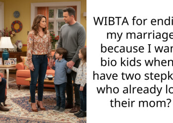 WIBTA for ending my marriage because I want bio kids when I have two stepkids who already lost their mom?