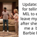 Update: AITA for telling my MIL to either leave my home after she called me a black Barbie b**ch.