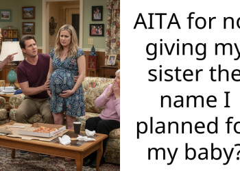 AITA for not giving my sister the name I planned for my baby?