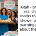 Aitah – bringing real cheese snacks to a baby shower and not warning people about the dairy?