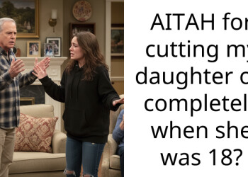 AITAH for cutting my daughter off completely when she was 18?
